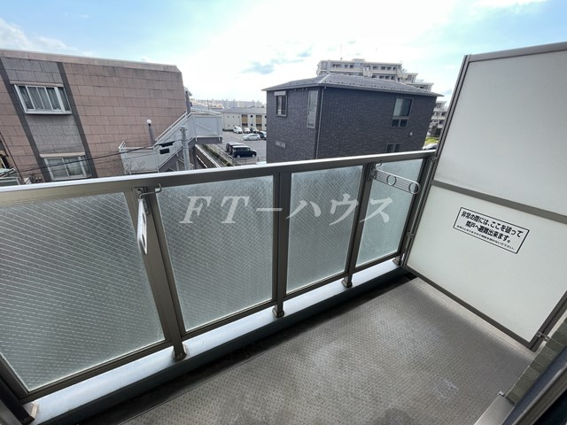 ルクレ津田沼のバルコニー