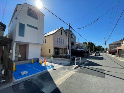 【外観】 | 天白区池見第3期 全2棟　＜仲介手数料無料＞八事東小・御幸町中　新築一戸建て | 〈内覧予約キャンペーン実施中！〉マックスバリュde住まい相談までご連絡下さい。