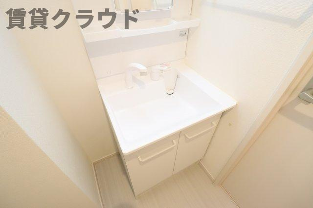 リブリ・プライム蘇我の洗面所|脱衣スペースもあります