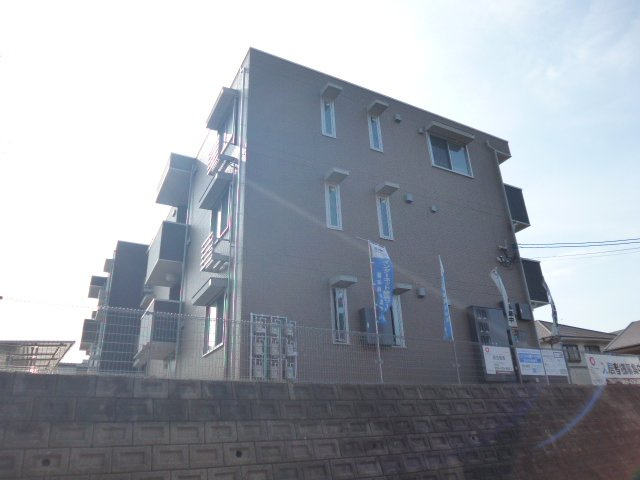 倉敷市水江のアパートの外観