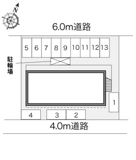 【区画図】 | レオパレスグリューン守谷