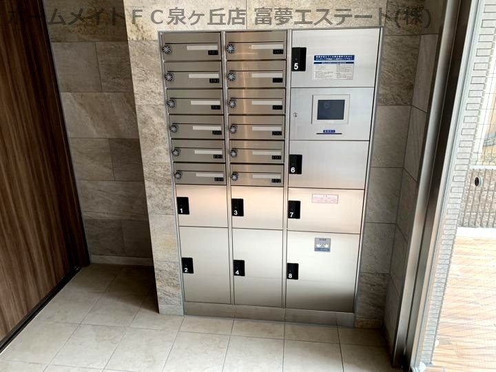 高師浜シーサイドマンションⅥのエントランス