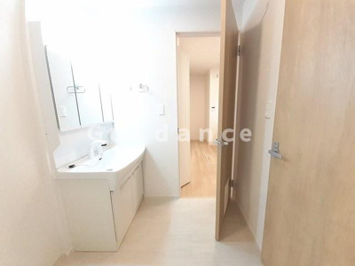 【洗面所】 | シエロガーデンかつらぎA