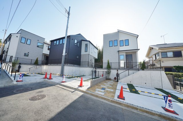 【保土ケ谷区境木町88-70新築戸建て１号棟】（初音ヶ丘小学校・橘中学校）の外観|保土ケ谷区境木町の全3棟の新築分譲住宅です。