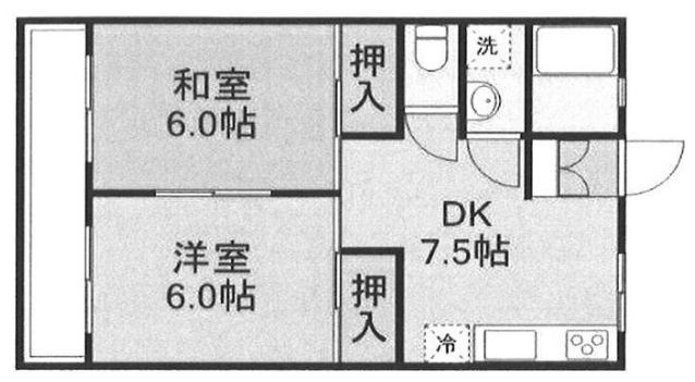 メゾン寿の間取り