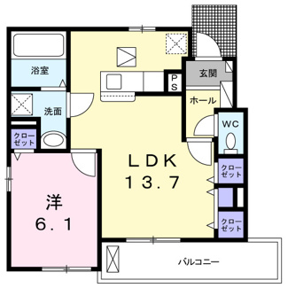 【間取り】 | ルナハイツⅡ