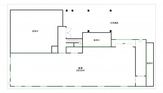 笹目北町貸倉庫の間取り