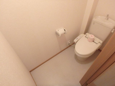 【トイレ】 | プリートバレンシアＢ | 清潔感のあるトイレです