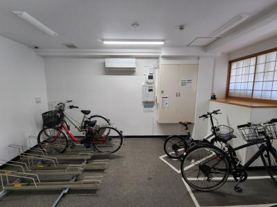 Ranz三条Ogawaの駐車場|駐輪場
