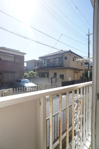 スプリングハイツのバルコニー