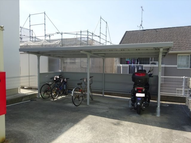 エヴァーグリーンのその他共用部分|駐輪場