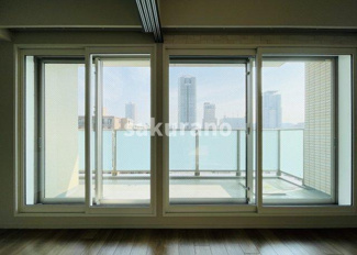 【展望】 | プレミスト札幌ステーションアクシスアクアサイド | 【リビング側】