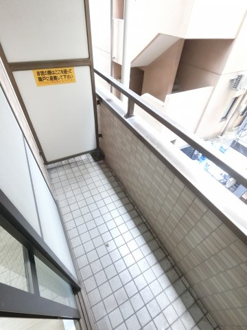 ロックグランデ船橋のバルコニー
