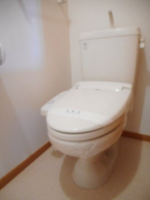 【トイレ】 | カーサ　クラールＡ | トイレです