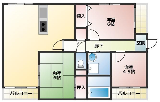 【間取り】 | グレーシィ丸川