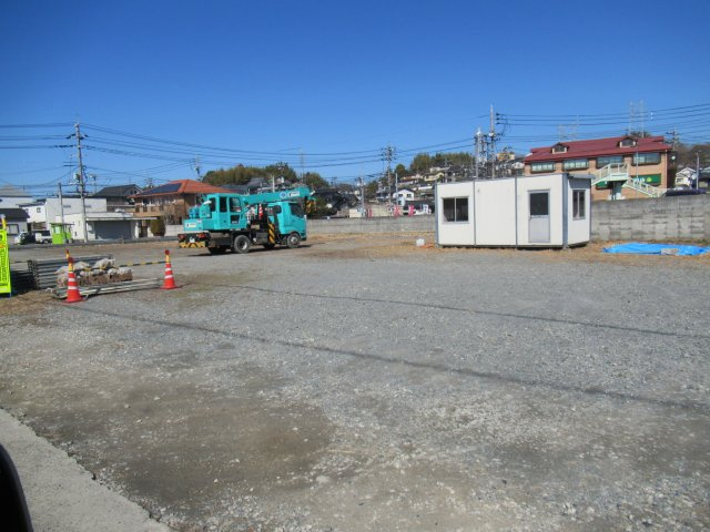 津山市小田中　事業用地627.98坪の前面道路含む現地写真