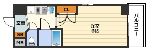 ラナップスクエア同心の間取り|※内装写真は反転タイプです