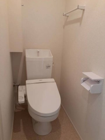 ロイヤルコート上ノ山のトイレ|落ち着いたトイレです