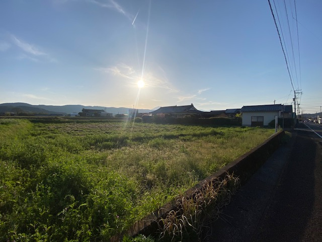 都城市高崎町大牟田の売地の外観