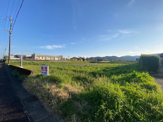都城市高崎町大牟田の売地の外観
