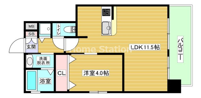 【間取り】 | ツバサ西梅田グロリエ