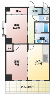 【間取り】 | ときわ垂水レクラン