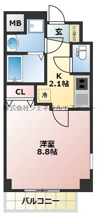 【間取り】 | グランツ寝屋川