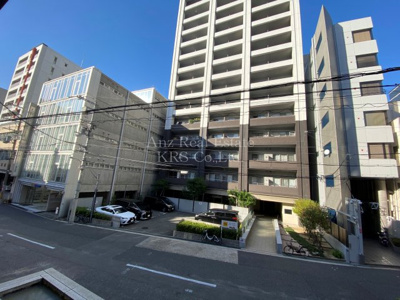 【展望】 | レジュールアッシュ心斎橋VITA | 2階北向きバルコニーからの眺望です☆