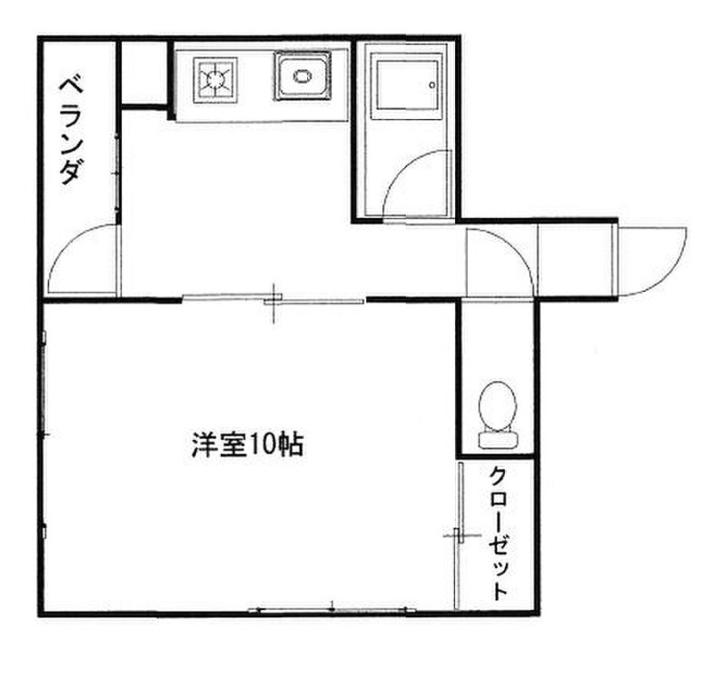 西田産業第5ビルの間取り
