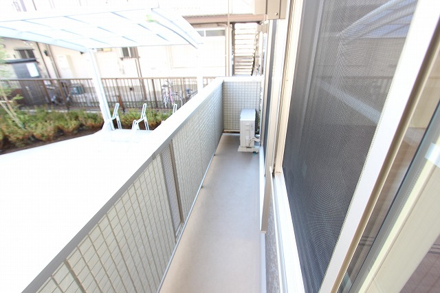 リヴィエール湘南Aのバルコニー