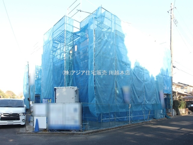 川越市川鶴　新築戸建の外観|2号棟　角地　外観