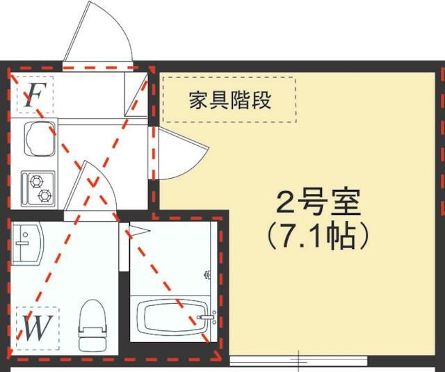 アザーレ・プラネ青葉台の間取り