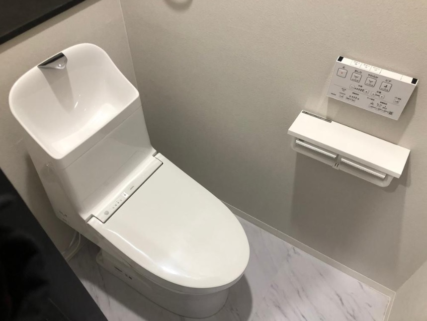 潮見が丘コーポラス　のトイレ