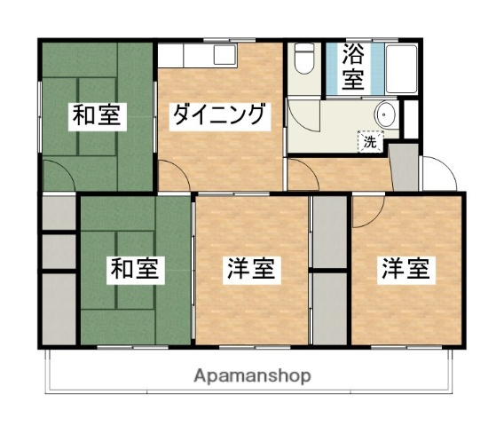【間取り】 | 第1高橋マンション