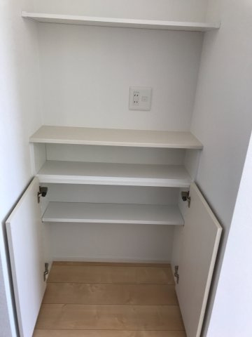 サンハピネス築地の収納|専用の収納スペースです