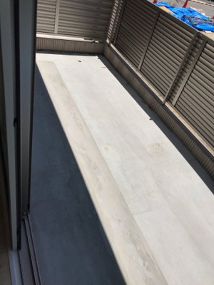 【バルコニー】 | サンハピネス築地 | 開放的で明るい空間を演出してくれるバルコニーです