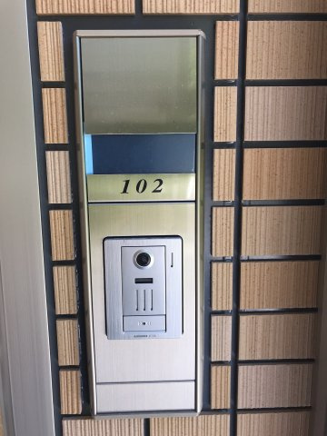 サンハピネス築地のセキュリティ|外観は落ち着いています