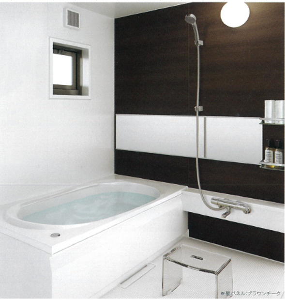 サンハピネス築地の浴室|コンパクトで使いやすいお風呂です