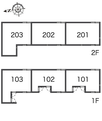 【区画図】 | レオネクスト松蔭