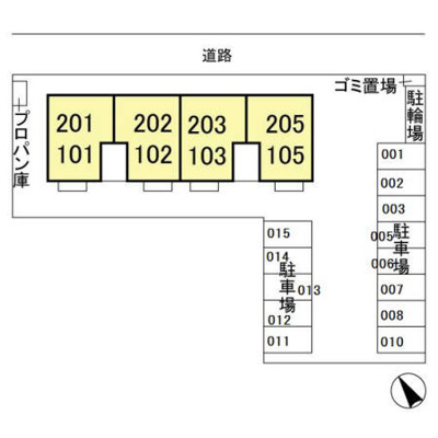 【区画図】 | ソレイユ・アイビー