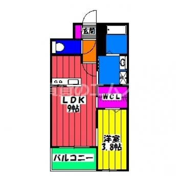【間取り】 | モアプラス井尻インディヴィ | モアプラス井尻インディヴィの間取り