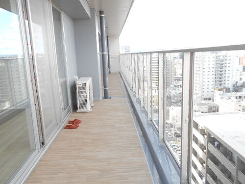 ライオンズタワー岡山千日前のバルコニー|バルコニー