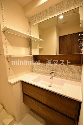 BRAVE常盤町Ⅱの洗面所