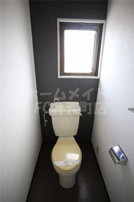 【トイレ】 | シティハイツ市岡 | 清潔感のあるトイレです
