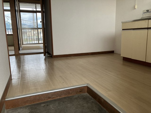 サンハイツの玄関