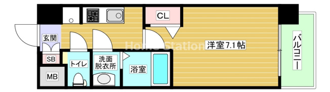 【間取り】 | プレサンスOSAKA姫里エンファシス