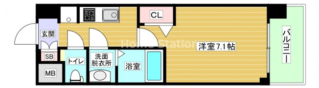 【間取り】 | プレサンスOSAKA姫里エンファシス