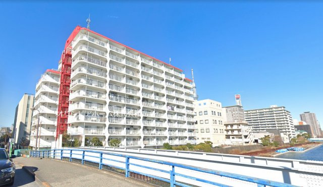 仲介手数料無料　サンハイツ錦糸公園　７階　リノベーション　錦糸町駅5分の外観