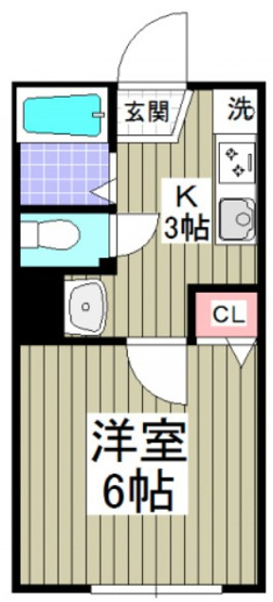 【間取り】 | メゾンドジュネス大森台