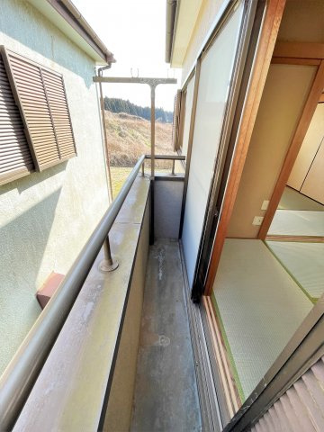八街市大木戸建のバルコニー
